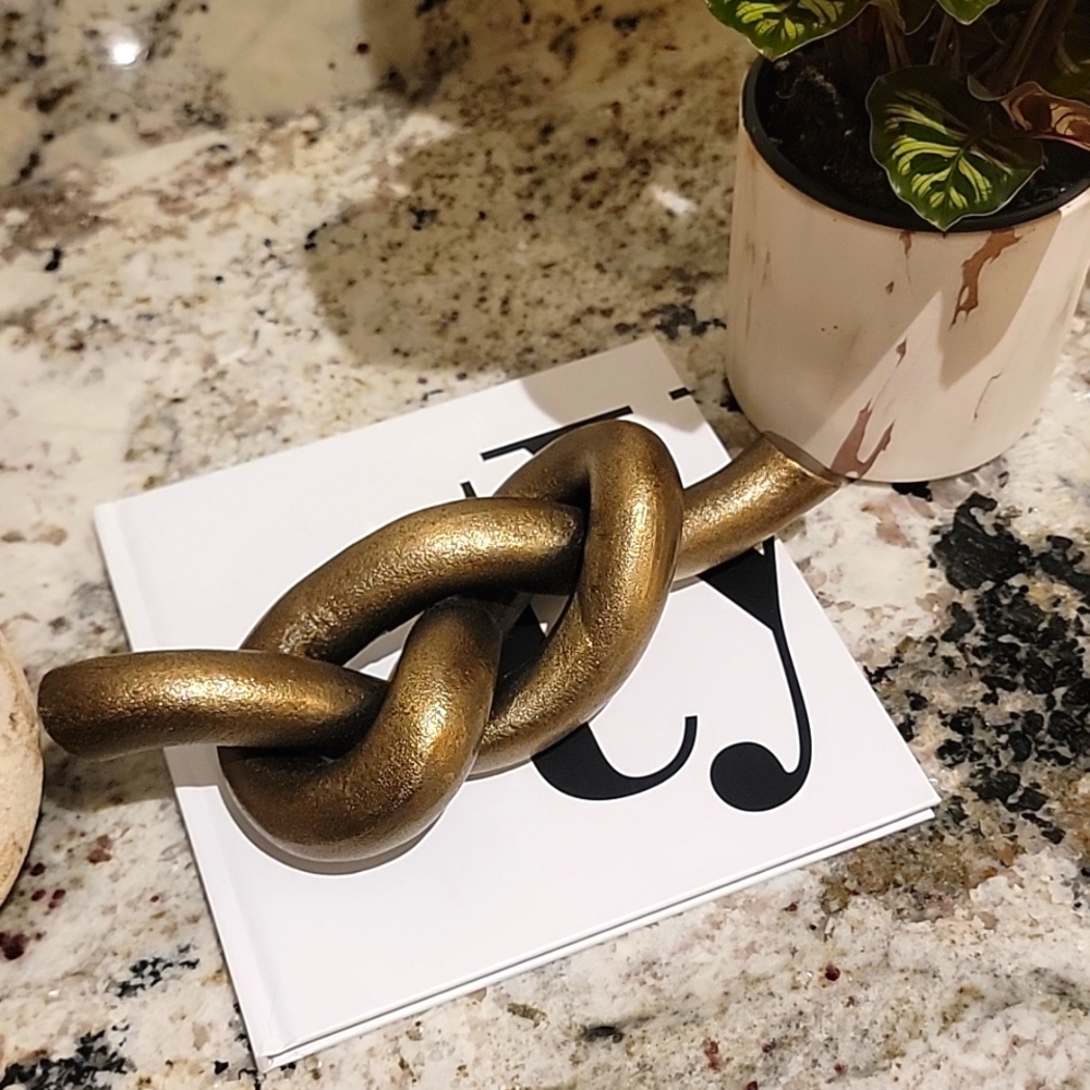 Studio McGee Metal Knot Decor